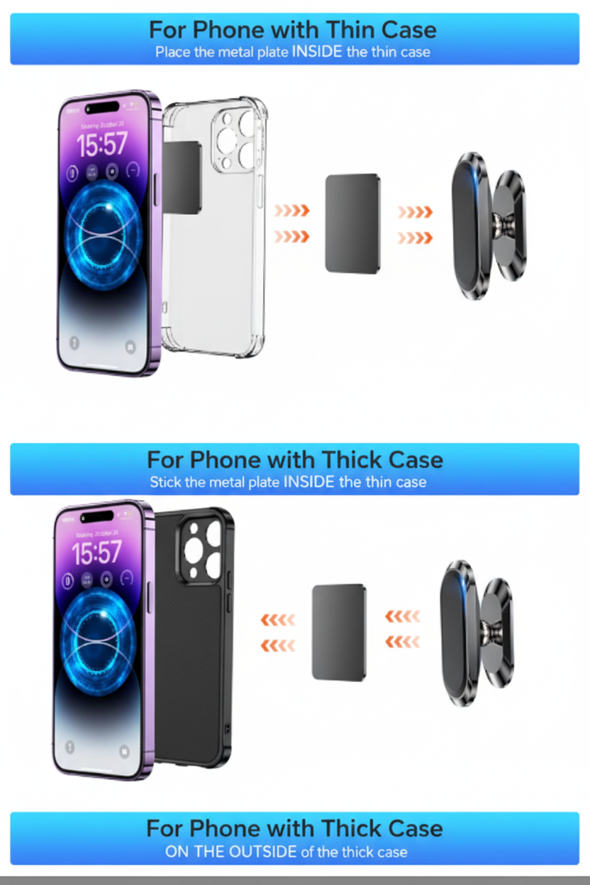 Case Compatibility Guide - Thin and Thick Cases