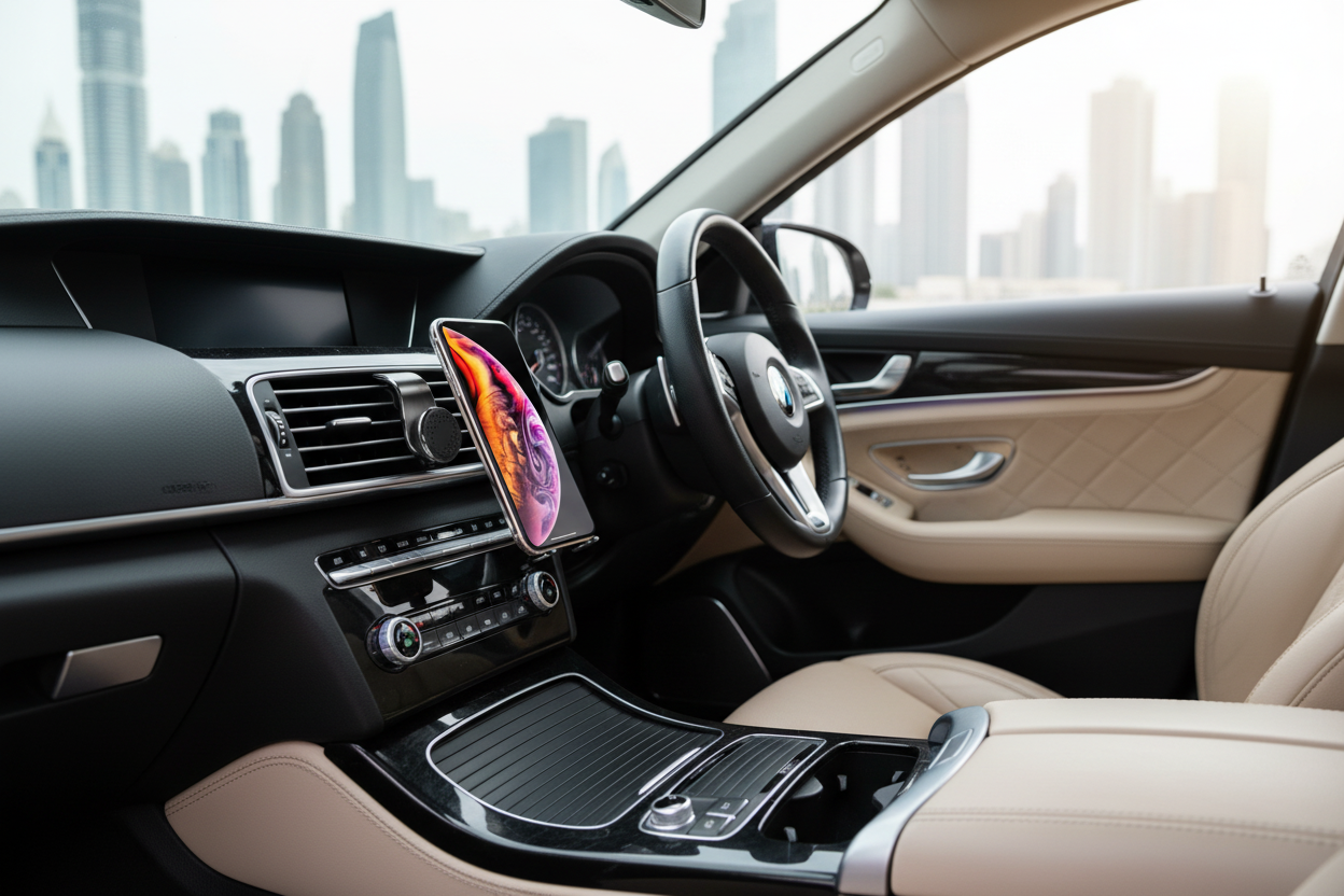 Luxury car interior lifestyle