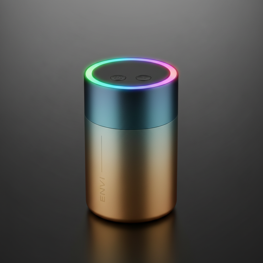 Premium Car Ambient Light Diffuser Product Photography