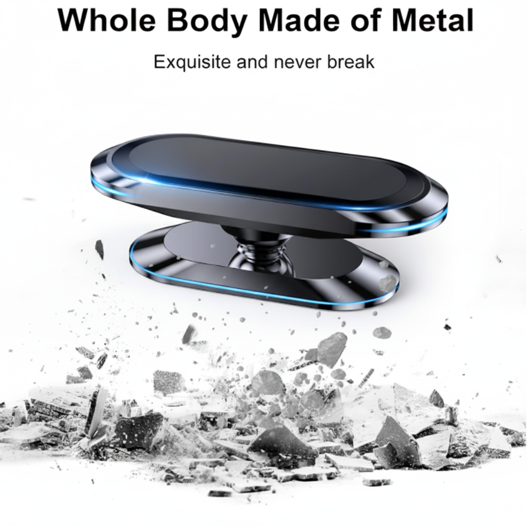 Whole Body Made of Metal - Premium Magnetic Phone Holder